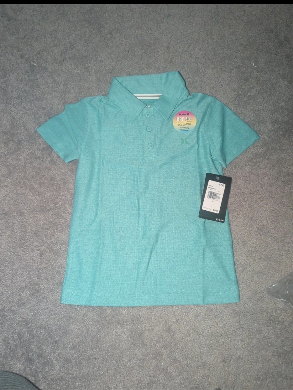 Hurley Boys Aqua Polo Shirt